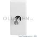 GPF Bouwbeslag ZwartWit 8100.54 draaikiepmechanisme rechthoekig 65x30x12 mm met stift binnenzijde 32 mm wit GPF810054100