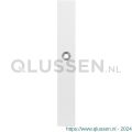 GPF Bouwbeslag ZwartWit 8100.85 XL PC85 langschild XL rechthoekig enkelverend 282x40x8,5 mm PC85 wit GPF810085152