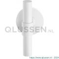 GPF Bouwbeslag ZwartWit 8239.62-00 Hipi Deux kruiskruk op rond rozet 50x8 mm wit GPF8239620100-00