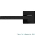 GPF Bouwbeslag ZwartWit 8285.61-02L Raa deurkruk op vierkante rozet 50x50x8 mm linkswijzend zwart GPF8285610200-02