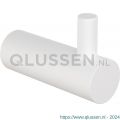 GPF Bouwbeslag ZwartWit 8705.62 jas- en handdoekhaak 40x14 mm wit GPF870562000