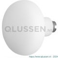 GPF Bouwbeslag ZwartWit 8849.62 S4 Paddenstoel knop 65 mm voor veiligheids schilden vast met bout M10 wit GPF884962410