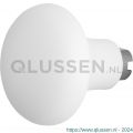 GPF Bouwbeslag ZwartWit 8851.62 S4 Paddenstoel knop 52 mm voor veiligheids schilden vast met bout M10 wit GPF885162410