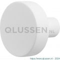 GPF Bouwbeslag ZwartWit 8853.62 S4 vlakke knop 52x16 mm voor veiligheids schilden vast met bout M10 wit GPF885362410