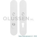 GPF Bouwbeslag ZwartWit 8860.62/72 veiligheids schilden SKG*** 248x52 mm afgerond met kerntrekbeveiliging PC72 wit GPF886062042