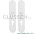 GPF Bouwbeslag ZwartWit 8861.62/72 veiligheids schilden SKG*** 248x52 mm afgerond PC72 wit GPF886162042