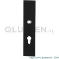 GPF Bouwbeslag ZwartWit 8872.61/72 veiligheids binnenschild SKG*** 248x52x8 mm rechthoekig PC72 zwart GPF887261042