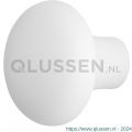 GPF Bouwbeslag ZwartWit 8959.62 S2 Paddenstoel knop 52 mm vast met knopvastzetter wit GPF895962400