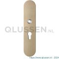 GPF Bouwbeslag Anastasius 9002.A4 veiligheids buitenschild SKG*** 248x52x11 mm afgerond PC55 Champagne blend GPF9002A4032