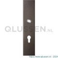 GPF Bouwbeslag Anastasius 9012.A1 veiligheids buitenschild SKG*** 248x52x11 mm rechthoekig PC72 Dark blend GPF9012A1042