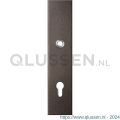 GPF Bouwbeslag Anastasius 9012.A1 veiligheids buitenschild SKG*** 248x52x11 mm rechthoekig PC92 Dark blend GPF9012A1062