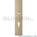 GPF Bouwbeslag Anastasius 9012.A4 veiligheids buitenschild SKG*** 248x52x11 mm rechthoekig PC72 Champagne blend GPF9012A4042