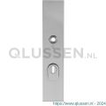 GPF Bouwbeslag RVS 9018.72/49 veiligheids buitenschild SKG*** 248x52x11 mm rechthoekig met kerntrekbeveiliging PC72 massief RVS gepolijst GPF901849042