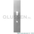 GPF Bouwbeslag RVS 9052.72 veiligheids buitenschild Comfort SKG*** 248x52x11 mm rechthoekig PC72 RVS geborsteld GPF905209042