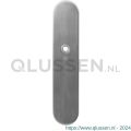 GPF Bouwbeslag RVS 9102.00 veiligheids binnenschild SKG*** 248x52x8 mm afgerond blind met krukgat RVS geborsteld GPF910209000