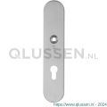 GPF Bouwbeslag RVS 9102.72/49 veiligheids binnenschild SKG*** 248x52x8 mm afgerond PC72 RVS gepolijst GPF910249042