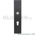 GPF Bouwbeslag PVD 9112.55P1 veiligheids binnenschild SKG*** 248x52x8 mm rechthoekig PC55 PVD antraciet GPF9112P1032