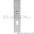 GPF Bouwbeslag RVS 9112.72/49 veiligheids binnenschild SKG*** 248x52x8 mm rechthoekig PC72 RVS gepolijst GPF911249042