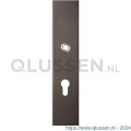 GPF Bouwbeslag Anastasius 9112.A1 veiligheids binnenschild SKG*** 248x52x8 mm rechthoekig PC72 Dark blend GPF9112A1042