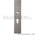 GPF Bouwbeslag Anastasius 9112.A3 veiligheids binnenschild SKG*** 248x52x8 mm rechthoekig PC55 Mocca blend GPF9112A3032