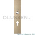 GPF Bouwbeslag Anastasius 9112.A4 veiligheids binnenschild SKG*** 248x52x8 mm rechthoekig PC72 Champagne blend GPF9112A4042