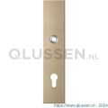 GPF Bouwbeslag Anastasius 9112.A4 veiligheids binnenschild SKG*** 248x52x8 mm rechthoekig PC92 Champagne blend GPF9112A4062