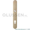 GPF Bouwbeslag Anastasius 9128.A4 veiligheids binnenschild smal SKG*** 257x35x8 mm afgerond PC92 Champagne blend GPF9128A4062