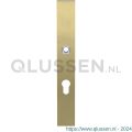 GPF Bouwbeslag PVD 9138.72P4 veiligheids binnenschild smal SKG*** 257x35x8 mm rechthoekig PC72 PVD mat messing GPF9138P4042