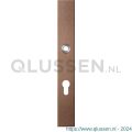 GPF Bouwbeslag Anastasius 9138.A2 veiligheids binnenschild smal SKG*** 257x35x8 mm rechthoekig PC72 Bronze blend GPF9138A2042