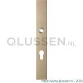 GPF Bouwbeslag Anastasius 9138.A4 veiligheids binnenschild smal SKG*** 257x35x8 mm rechthoekig PC72 Champagne blend GPF9138A4042