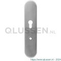 GPF Bouwbeslag RVS 9142.72 veiligheids binnenschild Comfort SKG*** 248x52x8 mm afgerond PC72 RVS geborsteld GPF914209042