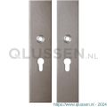 GPF Bouwbeslag Anastasius 9312.A3 veiligheids schilden SKG*** 248x52 mm rechthoekig PC55 Mocca blend GPF9312A3032