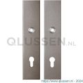 GPF Bouwbeslag Anastasius 9312.A3 veiligheids schilden SKG*** 248x52 mm rechthoekig PC92 Mocca blend GPF9312A3062