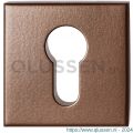 GPF Bouwbeslag Anastasius 9386.A2 Inside veiligheids binnenrozet vierkant 54x54x12,5 mm SKG*** Bronze blend GPF9386A2I199