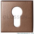 GPF Bouwbeslag Anastasius 9387.A2 Inside vierkant veiligheids binnenrozet SKG*** Bronze blend GPF9387A2I199