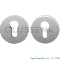 GPF Bouwbeslag RVS 9391.09 set GPF9391.09 veiligheidsrozet rond 54 mm SKG*** RVS geborsteld GPF939109S199