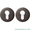 GPF Bouwbeslag Anastasius 9391.A1 set GPF9391.A1 veiligheidsrozet rond 54x12,5 mm SKG*** Dark blend GPF9391A1S199