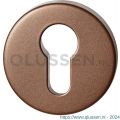 GPF Bouwbeslag Anastasius 9391.A2 Outside veiligheids buitenrozet rond 54x12,5 mm SKG*** Bronze blend GPF9391A2O199
