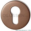 GPF Bouwbeslag Anastasius 9392.A2 Inside rond veiligheids binnenrozet 54x10 mm SKG*** Bronze blend GPF9392A2I199