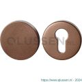 GPF Bouwbeslag Anastasius 9393.A2 set GPF9393.A2 veiligheidsrozet rond 54x10 mm SKG*** Bronze blend buiten blind Bronze blend GPF9393A2S199