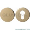 GPF Bouwbeslag Anastasius 9393.A4 set GPF9393.A4 veiligheidsrozet rond 54x10 mm SKG*** Champagne blend buiten blind Champagne blend GPF9393A4S199