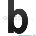 GPF Bouwbeslag ZwartWit 9800.61.0156-b letter b 156 mm zwart GPF9800610156-b