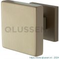 GPF Bouwbeslag Anastasius 9825.A4 vierkante voordeurknop 70x70 mm op rozet 53x53x8 mm Champagne blend GPF9825A40400