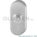 GPF Bouwbeslag RVS 9827.04 beldrukker ovaal 70x32x10 mm met RVS button RVS geborsteld GPF982704400