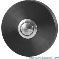 GPF Bouwbeslag PVD 9827.09P1 beldrukker rond 50x8 mm met RVS button PVD antraciet GPF9827094P1