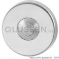 GPF Bouwbeslag RVS 9827.40 beldrukker rond 50x8 mm met RVS button RVS gepolijst GPF982740400