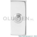 GPF Bouwbeslag RVS 9827.41 beldrukker rechthoekig 70x32x10 mm met RVS button RVS gepolijst GPF982741400