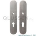 GPF Bouwbeslag RVS 9845.00 veiligheids schilden SKG*** binnen-buiten blind met krukgat RVS geborsteld GPF984509000