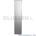 GPF Bouwbeslag RVS 9847.09 veiligheids buitenschild SKG*** 248x52x11 mm rechthoekig geheel blind RVS geborsteld GPF984709000