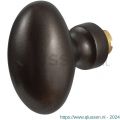 GPF Bouwbeslag Anastasius 9851.A1 S4 Ei-knop 62 mm voor veiligheids schilden vast met bout M10 Dark blend GPF9851A10410